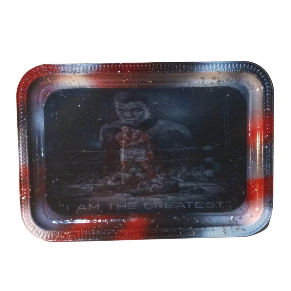 SOLD Muhammad Ali Decorative Tray